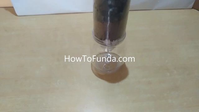 how to make water purifier-filter working model for science project using waste bottles howtofunda