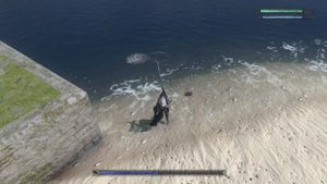 NieR Replicant Dunkleosteus Fish Location.