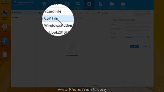 How to Import CSV Contacts to Android смотреть онлайн