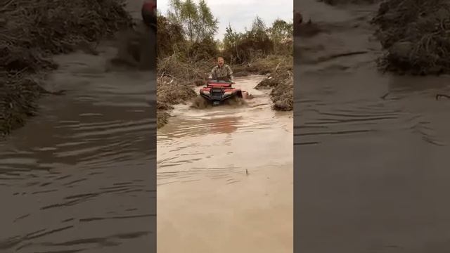 CST Wild Thang tires on Honda rancher