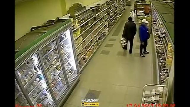 Новосибирск Кража в магазине момент смотреть онлайн