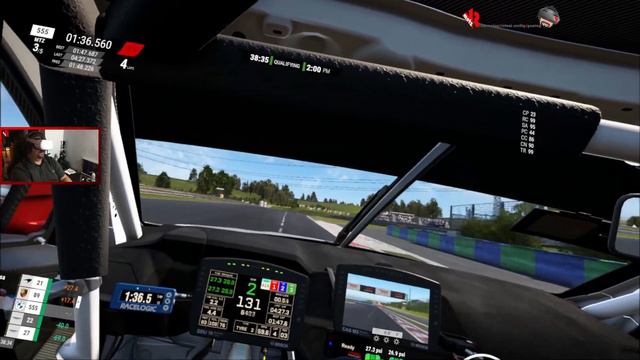 Assetto Corsa Competizione VR! Low Fuel Motorsport Licence qualification! смотреть онлайн