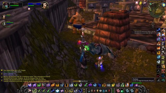 Turtle WoW - Shaman Gameplay, No Commentary ASMR, Music & Ambience LV 35-36 смотреть онлайн