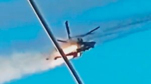 Атака с кабрирования, вертолеты Ка-52 и Ми-28Н.mp4