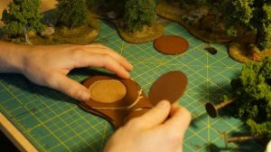 How to make your MDF terrain tree bases look realistic and AMAZING!  (PART 1)