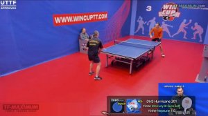 Длинные шипы с сильным сцеплением Yinhe Neptune на Off ALC основе DHS Hurricane 301: Каленик Сергей