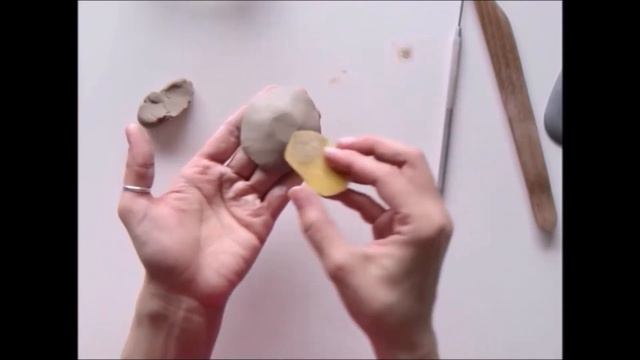 Simple ceramic clay flower tutorial смотреть онлайн
