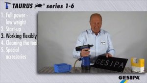 Пневмогидравлические заклёпочники GESIPA Taurus 1 - 6 |  Начало работы