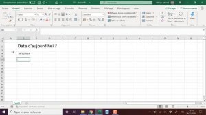 Formule Excel - Comment ajouter la date du jour automatique  - Formule AUJOURDHUI - Docteur Excel