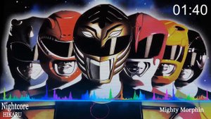Nightcore Mighty Morphin Power Rangers Full Theme Tune
