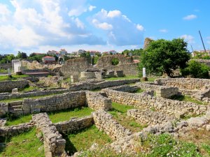 Античные жилые кварталы Херсонеса.