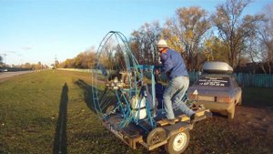 паралёт перед продажей в Пермь. двигатель РМЗ 640