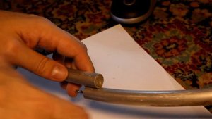 Ремонт алюминиевого обруча за пять минут