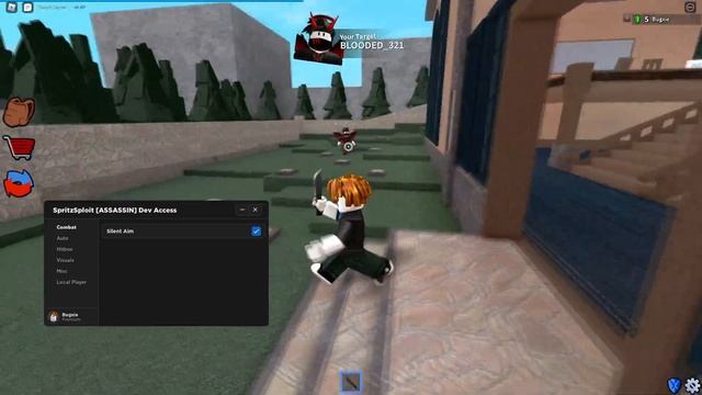 ROBLOX Assassin Hack Script GUI: Hitbox Expander, Silent Aim, Auto Farm! *Pastebin 2022* смотреть онлайн