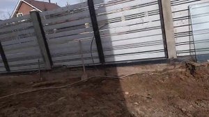 Выборка грунта мини экскаватором под въездную группу, гараж