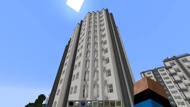 Административный район в Майнкрафте. Строим современный туристический город Minecraft смотреть онлайн