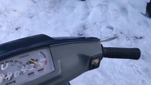 Краткий обзор скутера Yamaha Mint из Японии