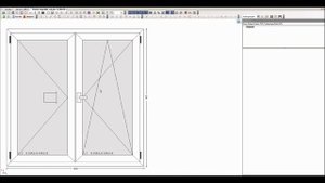 Задание 6. Штульповое окно с москитной сеткой