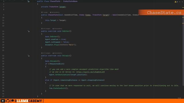 Enemy State Machine AI FULL IMPLEMENTATION | AI Series 47 | Unity Tutorial смотреть онлайн