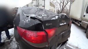 Что водитель сотворил с Kia Rio