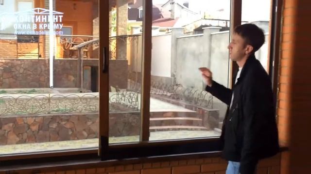 Наклонно-раздвижное окно смотреть онлайн