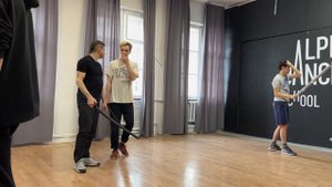 Японское фехтование катаной. Кендзюцу. Прием с катаной: варианты защиты длинным мечом