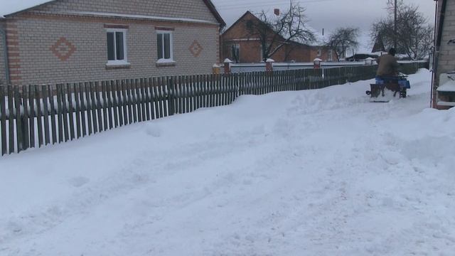 Сделал отвал на мотоблок (часть 2) с адаптером "третье колесо" для уборки снега 2022. смотреть онлайн