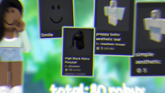 CHEAP Aesthetic Roblox Outfits UNDER 80 ROBUX! смотреть онлайн