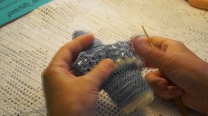 Платье для Барби, вязание крючком,crochet doll clothes (бэби № 79)