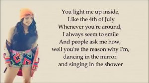 Becky G-Shower (Lyrics)