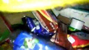 Enseñando mis dulces de la posada del dia de hoy