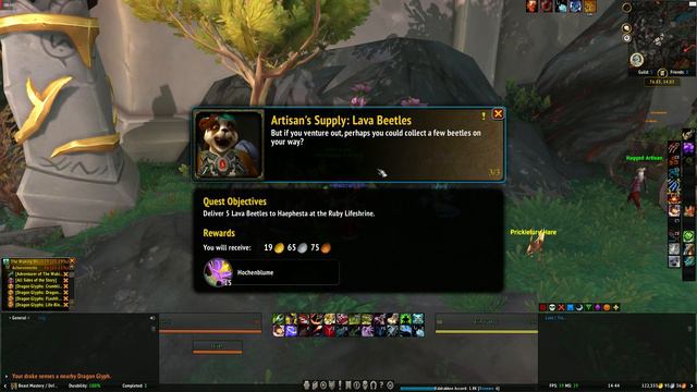 World of Warcraft Dragonflight Artisan's Supply Lava Beetles смотреть онлайн