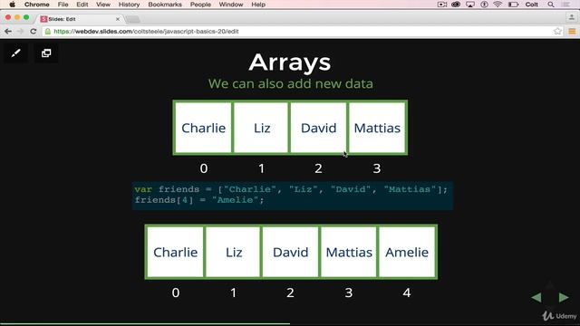33.   Introduction to Arrays in JavaScript |  Learn JavaScript for beginners |