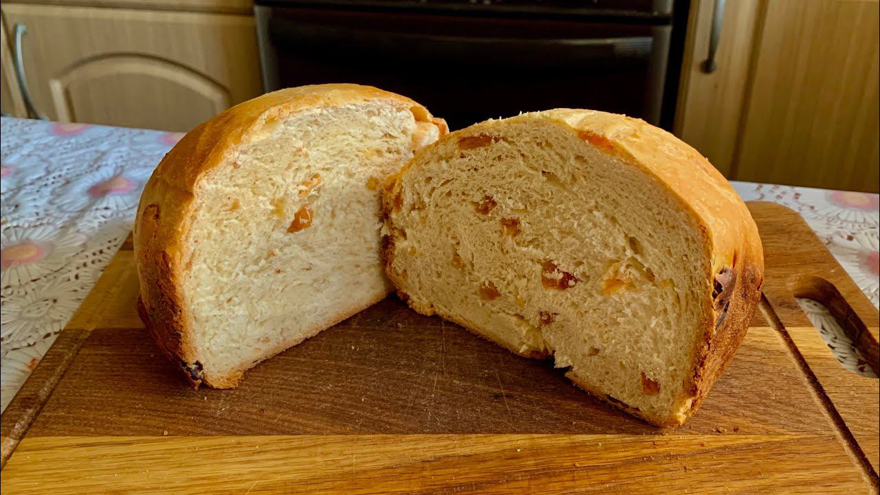 Классический ПШЕНИЧНЫЙ хлеб С ИЗЮМОМ
