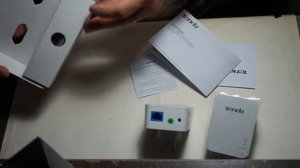 POWERLINE Tenda PH3 AV1000 - X2 - porta gigabit - unboxing