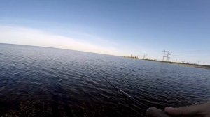 Ловля бычка на спиннинг,бешенный клев бычка,ловля на Волгоградском море.
