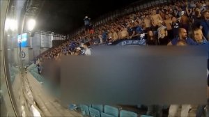 Динамо 2:1 спартак (Обзор трибуны)