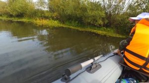 РЫБАЛКА НА СПИННИНГ. Обкатка мотора ПУЛЯ М 3.6  Рыбалка в Беларуси.