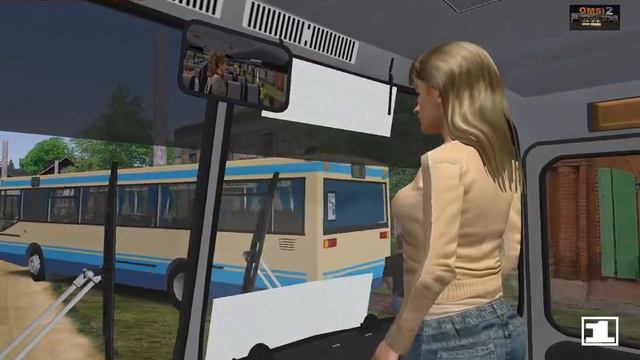 Omsi 2 "Омнинск 5.1" Маршрут Nr.114# (Центральный Автовокзал - Шалыгин) # LAZ 699) смотреть онлайн