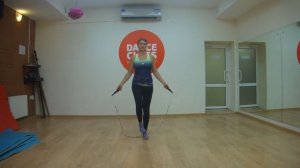 поворот уровень 1 скиппинг jump rope скакалка обучающее видео
