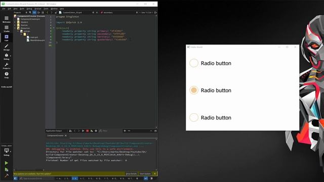 Colors & Color Themes - QML Component Library - [03] смотреть онлайн