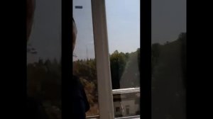 Французский балкон на 5-ом этаже с крышей и панорамным  остеклением