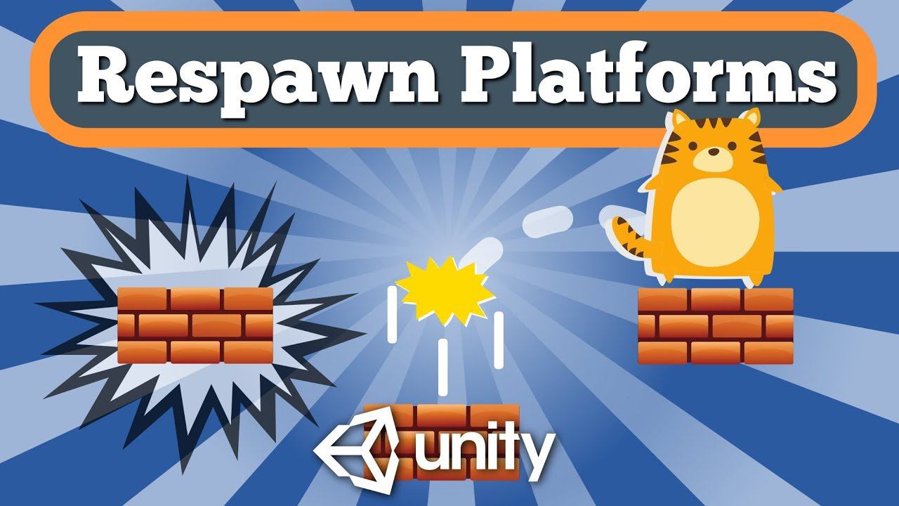 Unity 2D Tutorial How To Respawn Falling Platforms In Simple Platformer Game. смотреть онлайн