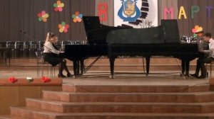 К. Гурлитт "Венский вальс" (исп.фортепиаанный ансамбль)