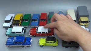 Масштабные модели легковых автомобилей из европейских журнальных серий - моя коллекция машин 1:43