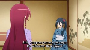 Kuma Goroshi Emilia | Emilia slams a bear and becomes famous | The devil is a part timer season 2