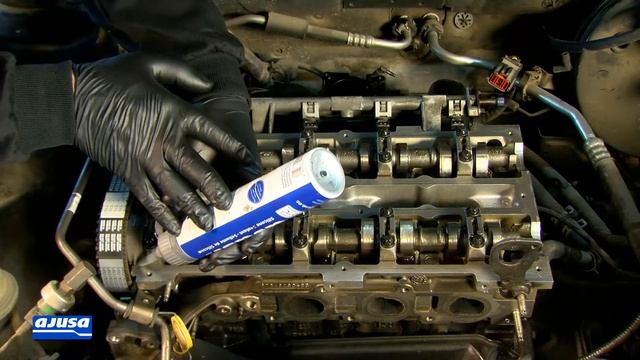 FORD MONDEO 1.8 16V. Rocker cover gasket assembly - Montaje junta tapa de culata AJUSA смотреть онлайн