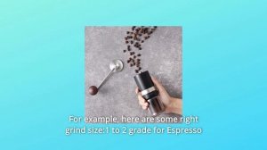 VEVOK CHEF Manual Coffee Grinder Review