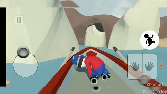 Пасхалка в уровне вода в Human:fall flat смотреть онлайн