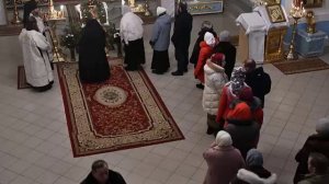 Песнопения  Задостойник Рождества Христова 7 января 2019 года